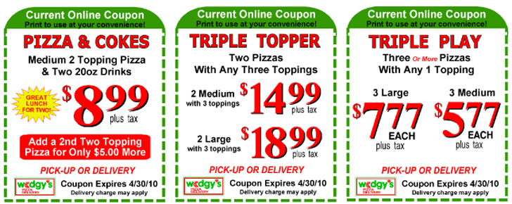 Money Saving Coupons!