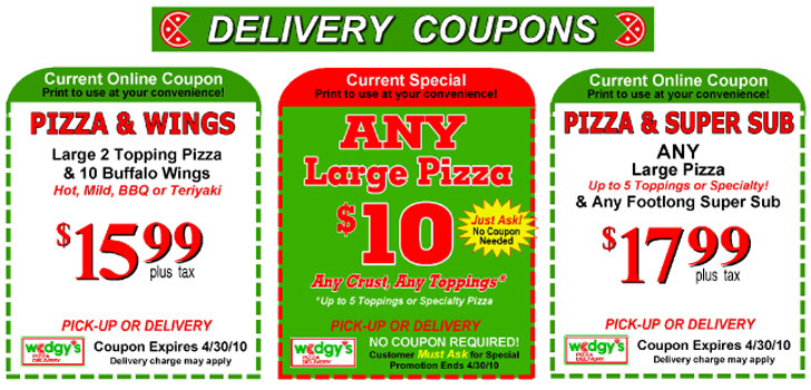 Money Saving Coupons!